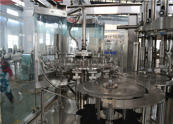 7KW 5000KG Juice Filling Machine / Juice Bottling Production Line For Food Industry