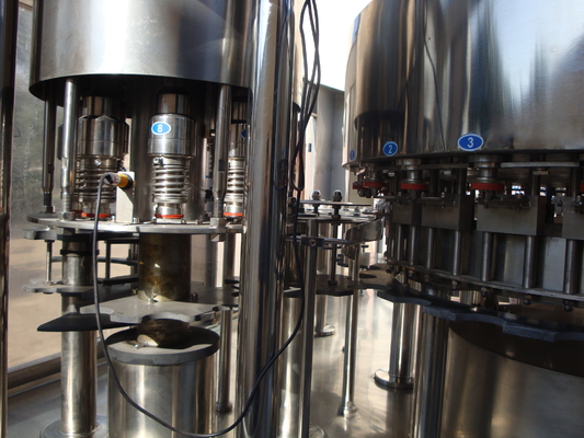 Full Automatic Mineral Water Bottle Filling Machine , Pure Water Washing Filling Capping 3-in-1