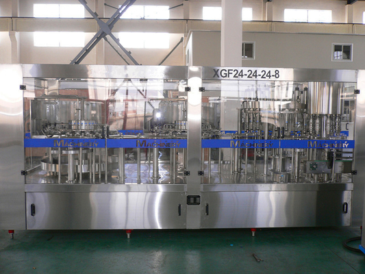 Full Automatic Mineral Water Bottle Filling Machine , Pure Water Washing Filling Capping 3-in-1