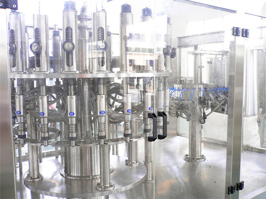 Automatic Fruit Juice Filling Machine 10.5KW Beverage Filling Equipment in 110V 220V